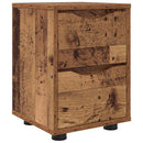 Sengebord Gammelt træ 30,5 x 30 x 43 cm Konstrueret træ