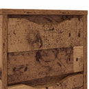 Sengeborde 2 stk. Gammelt træ 30,5 x 30 x 43 cm Konstrueret træ