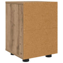 Sengeborde med skuffe 2 pcs Artisan Egetræ 30,5 x 30 x 43 cm