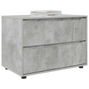 Opbevaringsskab Beton Grå 80 x 48 x 57 cm Konstrueret træ