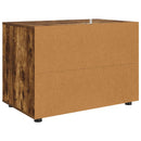 Opbevaringsskab Røget eg 80 x 48 x 57 cm Konstrueret træ