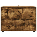 Opbevaringsskab Røget eg 80 x 48 x 57 cm Konstrueret træ