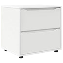 Opbevaringsskab Hvid 60 x 48 x 57 cm Konstrueret træ