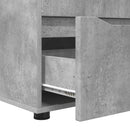 Opbevaringsskab Beton Grå 60 x 48 x 57 cm Konstrueret træ
