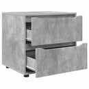 Opbevaringsskab Beton Grå 60 x 48 x 57 cm Konstrueret træ