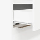 Opbevaringsskab Hvid 80 x 31 x 81 cm Konstrueret træ