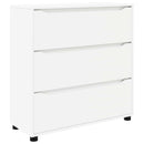 Opbevaringsskab Hvid 80 x 31 x 81 cm Konstrueret træ