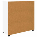 Opbevaringsskab Hvid 80 x 31 x 81 cm Konstrueret træ