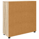 Opbevaringsskab Sonoma eg 80 x 31 x 81 cm Konstrueret træ