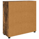 Opbevaringsskab Røget eg 80 x 31 x 81 cm Konstrueret træ