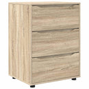 Opbevaringsskab Sonoma eg 60 x 48 x 81 cm Konstrueret træ