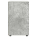 Opbevaringsskab Beton Grå 60 x 48 x 81 cm Konstrueret træ
