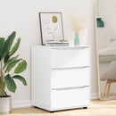Opbevaringsskab Høj gloss hvid 60 x 48 x 81 cm Konstrueret træ