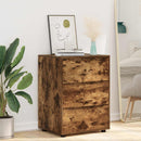Opbevaringsskab Røget eg 60 x 48 x 81 cm Konstrueret træ