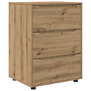 Opbevaringsskab 60 x 48 x 81 cm Konstrueret træ Artisan Egetræ