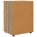 Opbevaringsskab 60 x 48 x 81 cm Konstrueret træ Artisan Egetræ