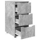 Opbevaringsskab Beton Grå 40 x 48 x 81 cm Konstrueret træ