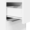 Opbevaringsskab Hvid 40 x 48 x 105 cm Konstrueret træ