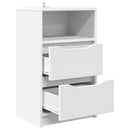 Sengebord Hvid 40 x 30 x 67 cm Konstrueret træ