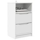Sengebord Hvid 40 x 30 x 67 cm Konstrueret træ