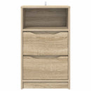 Sengebord Sonoma eg 40 x 30 x 467 cm Konstrueret træ
