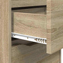 Sengeborde 2 pcs Sonoma eg 40 x 30 x 467 cm Konstrueret træ