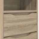 Sengeborde 2 pcs Sonoma eg 40 x 30 x 467 cm Konstrueret træ