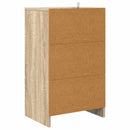 Sengeborde 2 pcs Sonoma eg 40 x 30 x 467 cm Konstrueret træ