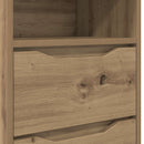 Sengeborde 2 stk. Artisan-eg 40 x 30 x 67 cm Konstrueret træ