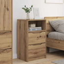 Sengeborde med skuffe 2 pcs Artisan Egetræ 40 x 30 x 467 cm