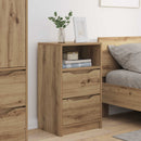 Sengeborde 2 stk. Artisan-eg 40 x 30 x 67 cm Konstrueret træ