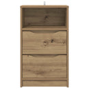 Sengeborde 2 stk. Artisan-eg 40 x 30 x 67 cm Konstrueret træ