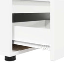 TV-skab 100 x 48 x 43 cm Hvid Konstrueret træ
