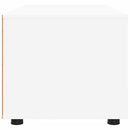 TV-skab med skuffe Hvid 100 x 48 x 43 cm Konstrueret træ