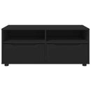 TV-skab 100 x 48 x 43 cm Sort Konstrueret træ