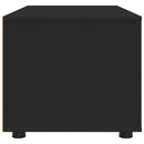 TV-skab 100 x 48 x 43 cm Sort Konstrueret træ