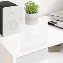 TV-skab Høj gloss hvid 100 x 48 x 43 cm Konstrueret træ