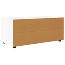 TV-skab 100 x 48 x 43 cm Høj gloss hvid Konstrueret træ
