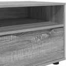 TV-skab med skuffe Grå Sonoma 100 x 48 x 43 cm Konstrueret træ