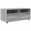 TV-skab med skuffe Grå Sonoma 100 x 48 x 43 cm Konstrueret træ