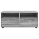 TV-skab med skuffe Grå Sonoma 100 x 48 x 43 cm Konstrueret træ