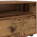 TV-skab med skuffe Gammelt træ 100 x 48 x 43 cm Konstrueret træ