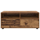 TV-skab 100 x 48 x 43 cm Gammelt træ Konstrueret træ