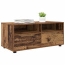 TV-skab med skuffe Gammelt træ 100 x 48 x 43 cm Konstrueret træ