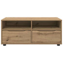 TV-skab Artisan Egetræ 100 x 48 x 43 cm Konstrueret træ