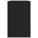 Bord med skuffe Sort 100 x 50 x 78 cm Konstrueret træ