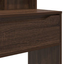 Soveværelsessminkeborde Brun eg 80 x 39,6 x 135 cm
