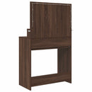Soveværelsessminkeborde Brun eg 80 x 39,6 x 135 cm