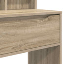 Soveværelsessminkeborde Sonoma eg 80 x 39,6 x 135 cm