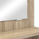 Soveværelsessminkeborde Sonoma eg 80 x 39,6 x 135 cm